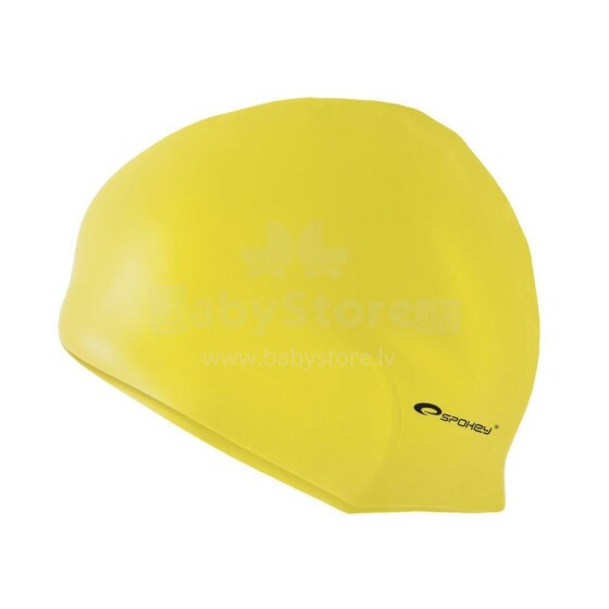 Spokey Summer Art. 85345 Augstas kvalitātes silikona peldēšanas cepure dzeltena