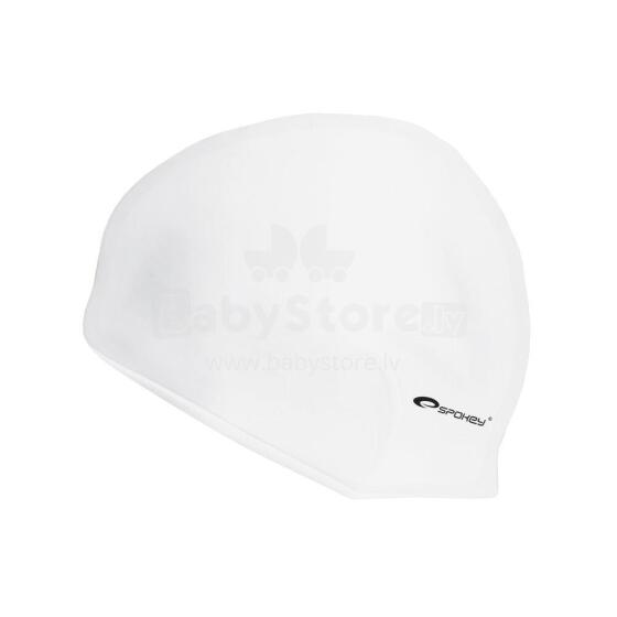Spokey Summer Art. 85343 Silicone swimming cap white