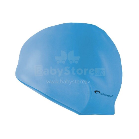 Spokey Summer Art. 839231 Kvaliteetne silikoonist ujumismüts sinine