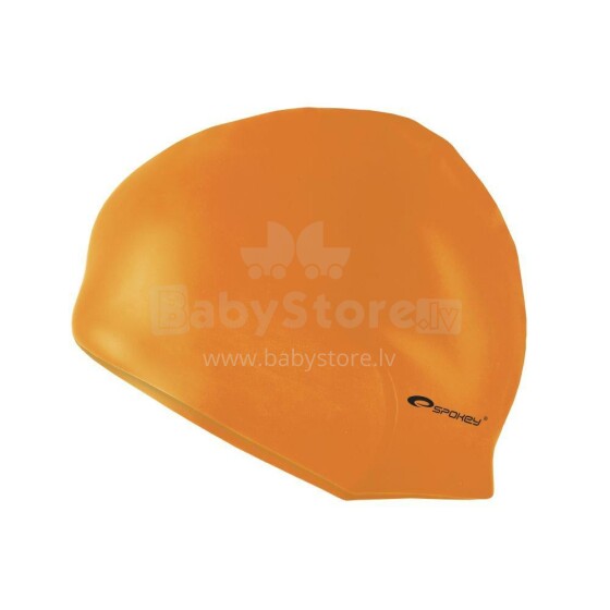 Spokey Summer Art. 83963 Силиконовая шапочка для плавания высокого качества оранжевая
