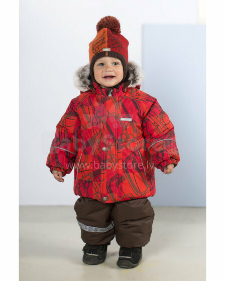 „Lenne '17“ automobilio art.16314 / 6220 šilta kūdikio žieminė šiltų kostiumų striukė + kelnės (74,92,98 cm)