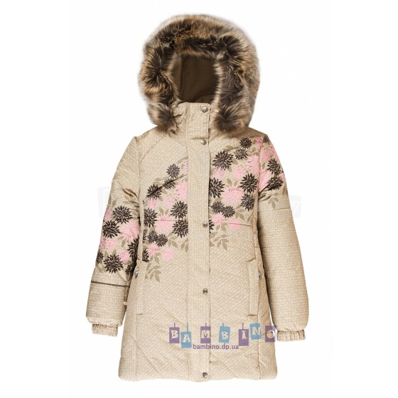 Lenne '17 Lucy 16364/5060 šiltas vaikiškas žieminis šilko striukė-paltas (Matmenys 128-152 cm)