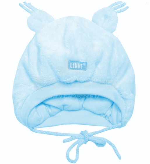 Lenne '17 Art.15371-16371/400 Berna Knitted hat blue Детская тёплая плюшевая шапочка