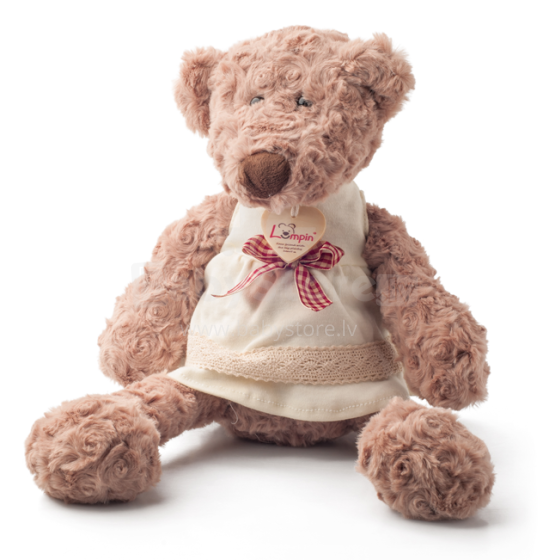 Lumpin Lady Bear Ribbon Art.94005 Мягкая игрушка Медвежонок (53см)