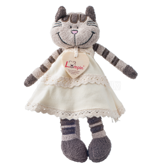 „Lumpin Angelique Cat“ katė. 94011 minkštas žaislinis katinas (23 cm)