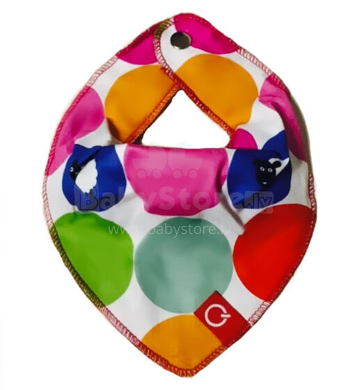 La Bebe Nursing Art.4319 Детский хлопковый слюнявчик/платочек