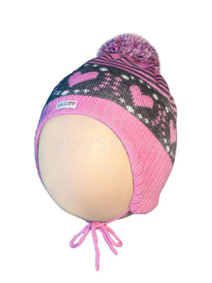 Lenne '17 Knitted Hat Nelly Art.16378 /128  Мягкая шапочка для малышей