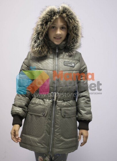 Lenne '17 Greta 16361/801 Bērnu siltā ziemas termo jaciņa-mētelis (Izmēri 128-170 cm)