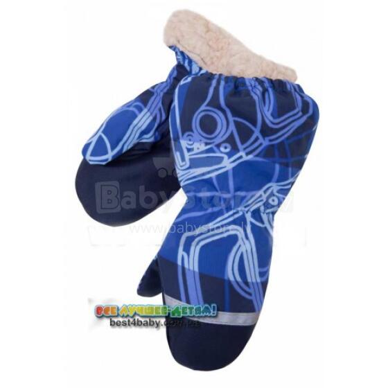 LENNE '17 Mittens 16175/6090 Зимние термо варежки для детей (Размеры 0-2)