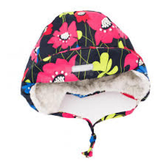 LENNE'15 Tim 14782-6220 Thermo cap Термо полушерстяная шапка для младенцев на завязочках