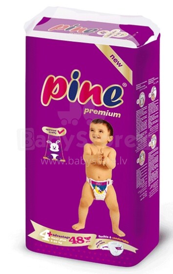 Pine Maxi Plus Jumbo Art.87671 autiņbiksītes jaundzimušajiem 9-20kg,68gb