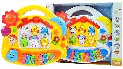Kidi Play Art.5002 Музыкальная игрушка - пианино со звуком и светом