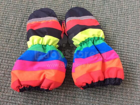 LENNE '17 Mittens 14175-16175/1871 Зимние термо варежки для детей (1-6 разм.) цвет 1871