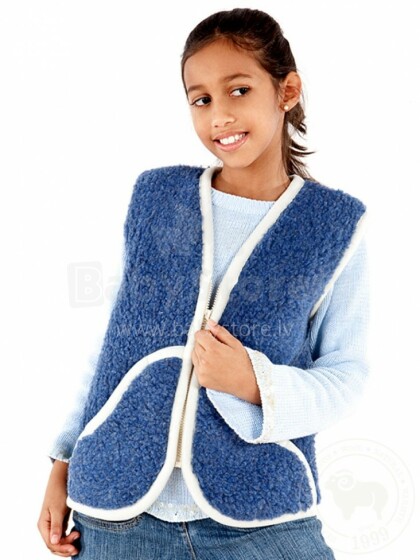 Eco Wool Alpin Junior Art.1152 Bērnu veste no merino vilnas(XS-XL)