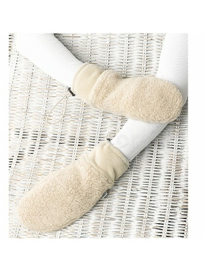 Eco Wool Yeti Junior 1370 str. Vaikiškos kumštinės pirštinės iš merino vilnos (XS-L)