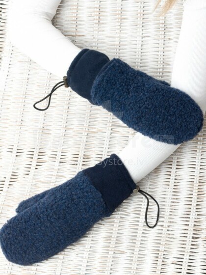 Eco Wool Yeti Junior 1370 str. Vaikiškos kumštinės pirštinės iš merino vilnos (XS-L)