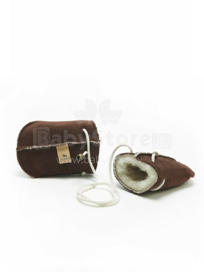 Eco Wool Bibi Art.1372 рукавички для новорожденных из мерино шерсти  (S)