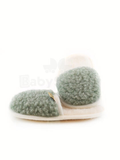 Eco Wool Basic Junior  Art.2411 Детские тапочки из мерино шерсти