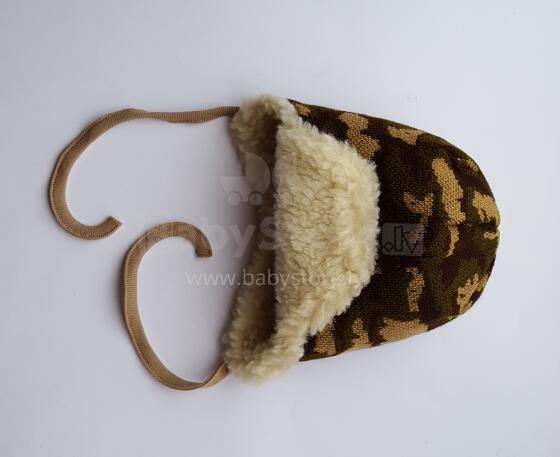 Vilaurita Art.79 Siltā mazuļu cepure 50% vilna