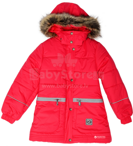 Lenne 16 Girls Jacket Rosa 15364/186 Bērnu siltā ziemas termo jaciņa-mētelis [jaka] (140, 146 cm)