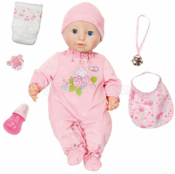 Baby Born Art.794401 Baby Anabela Interactive Doll-girl (43 cm) with accessories