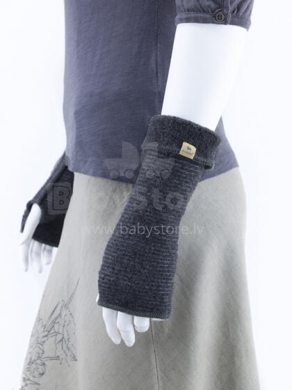 Eco Wool Pulse Warmers Art.1335 Col.12  Sporta dūraiņi bez pirkstiem no merino vilnas  (XS-L)