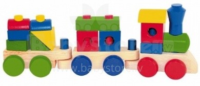 Woodyland Art.90827 Attīstošā rotaļlieta-vilciens