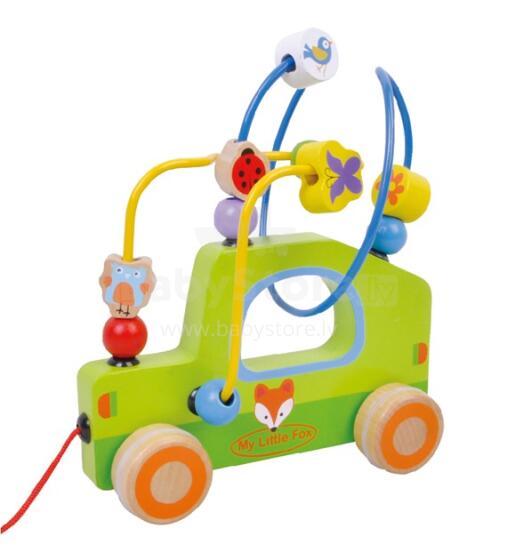 Sunbaby AB3354 Jumini Pull a-long Fox Maze Manipulācijas labirints Mašīna