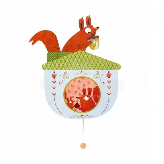 Djeco Wall Musical Box Art.DJ03262  Muzikālais sienas dekors –Vāveres