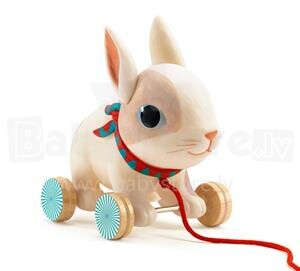 Djeco Colin Art.DJ06283  Развивающая деревянная игрушка Кролик