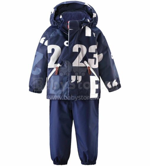 Reima'17 Nappaa Art.513099-6984  Утепленный комплект термо куртка + штаны [раздельный комбинезон] для малышей,  (размер 80,86)