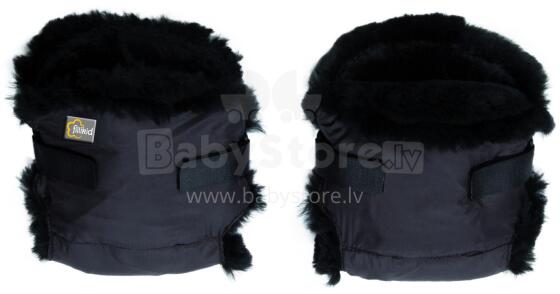 Fillikid Art.3366-06 Hand Warmer Polarmuff for Strollers Roku Mufta ( Universālā) ar aitas vilnas kažokādas