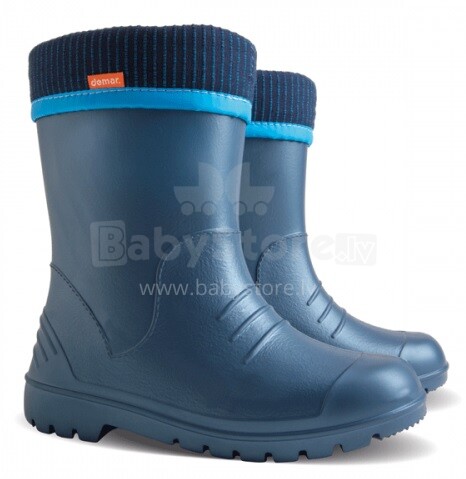 Demar Kids Dino Blue Art.0310 Itin lengvi vaikiški batai su nuimama šilumos izoliacija (20-35)