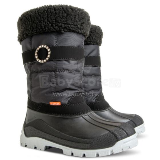 Demar Kids Snowboots Anette  Art.1301/1313 Ziemas snoubuti zābaki ar aitas vilnu (29-42)