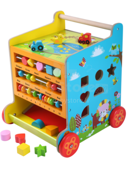 Gerardo's Toys Art.GT61010 Attīstoša koka rotaļlieta