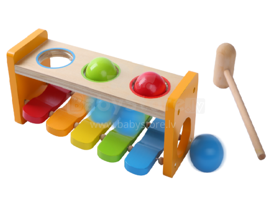 Gerardo's Toys Art.GT61008 Attīstoša koka rotaļlieta