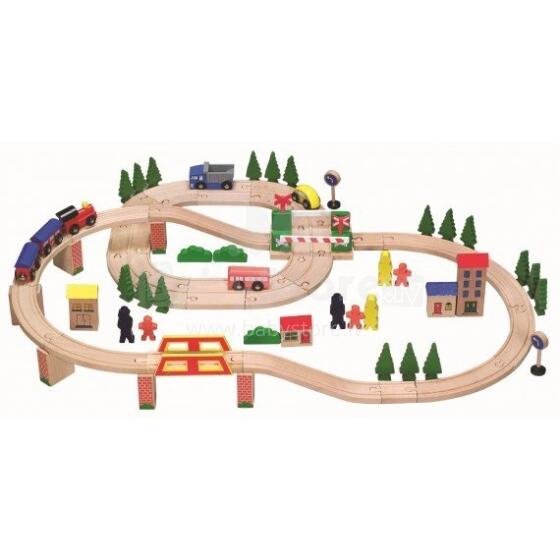 Gerardo's Toys Art. 38641 Деревянная трасса для автомобилей