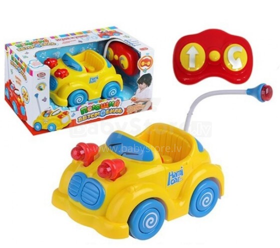 Play Smart Art.08008  Mūzikālā interaktīva attīstošā rotaļlieta “Dziedošā automašīna” (krievu val.)