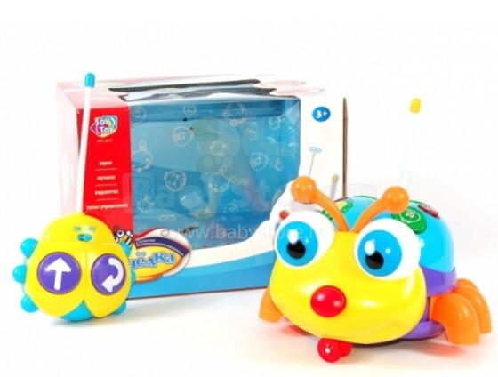 Play Smart Art.08004  Bērnu attīstoša rotaļlieta  Jautrā bitīte ar radio vadāmo pulti ar gaismas un skaņas efektiem (krievu val.)