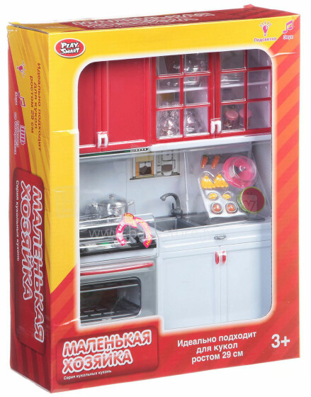 Play Smart Art.35138 Игровой набор Кухня Маленькая хозяйка со световыми и звуковыми эфектами