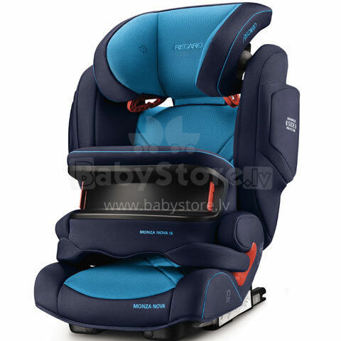 Recaro'18 Monza Nova IS Seatfix Col.Xenon Blue autokrēsls 9-36 kg
