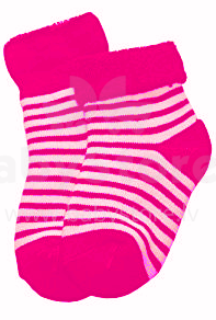 Weri Spezias newborn Art.89044 Dark Pink Zeķes frotē  Pluš 