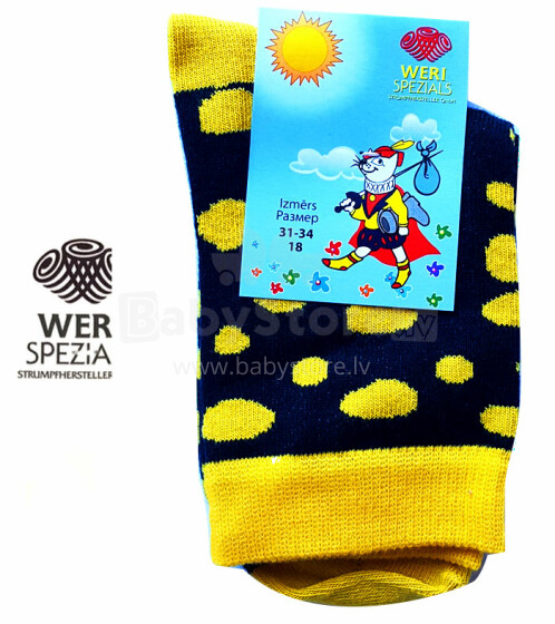 „Weri Spezials 70933“ vaikiškos kojinės iš medvilnės