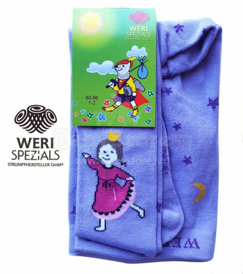 Weri Spezials 18071 kids cotton tights 56-160 sizes
