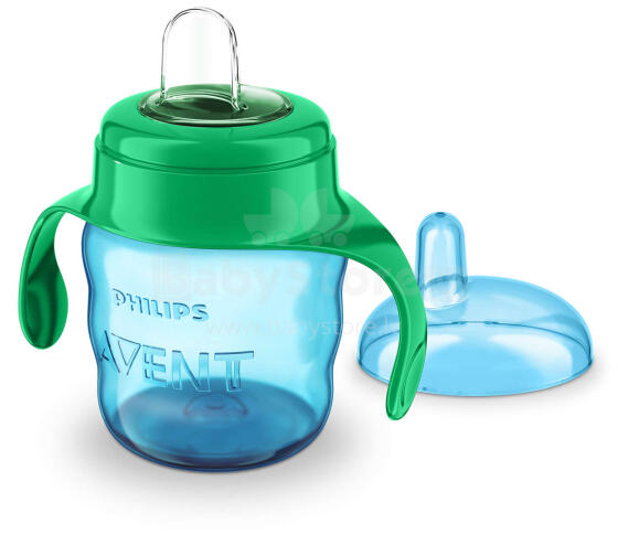 Philips Avent Comfort Art.SCF551/05 klasiskā mācību krūzīte ar rokturiem  6M+, 200ml,  mīkstais snīpis