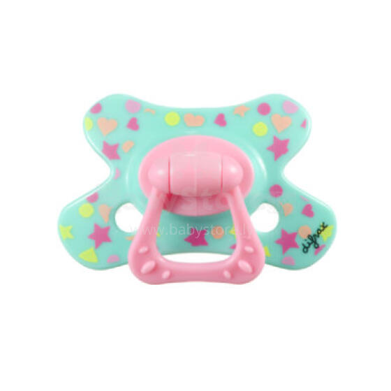 Difrax Art.800 Soother Dental+ring Ortodentiskais knupis 6+ ar gredzenu
