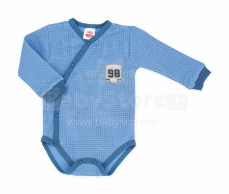 „Makoma Art.03130“ mėlyni kūdikių bodžiai ilgomis rankovėmis