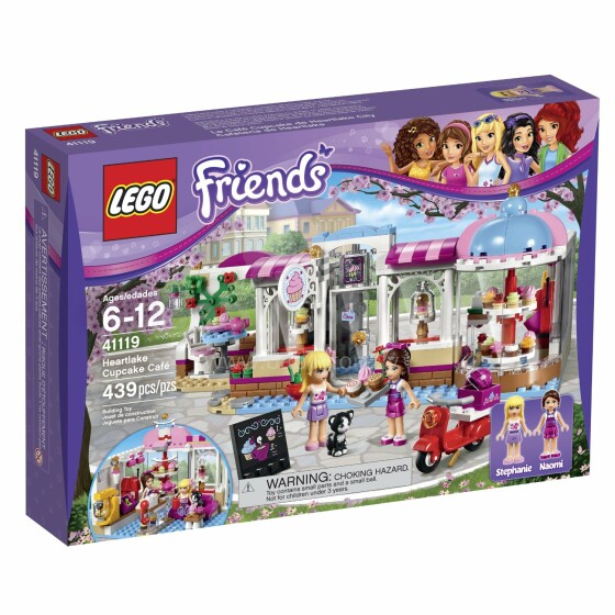 41119 LEGO Friends Кафе-пироженное Хартлейк Сити