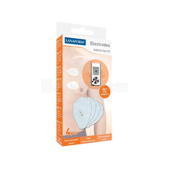 LANAFORM LA10020101 BODY STIM FIT 4 elektrodu komplekts