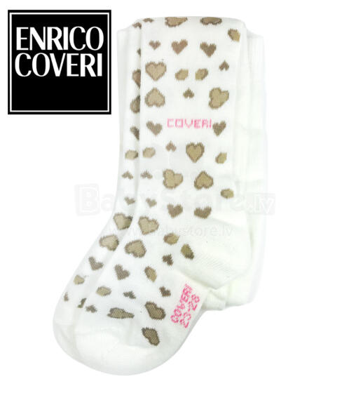Enrico Coveri Art.42549 Calza Bambina Kvalitātīvas un stilīgas bērnu zeķubikses no Itāļu dizainera Enrico Coveri